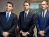 Flávio e Eduardo Bolsonaro têm 113 cargos nomeados na estrutura do Congresso