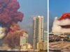 Explosão atinge área portuária de Beirute, no Líbano