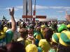 “O que seu mestre mandar, faremos todos”: Bolsonaristas protestam pelo voto impresso em Brasília