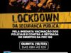 Sinpol anuncia lockdown na Segurança Pública