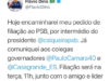 Flávio Dino confirma que vai se filiar ao PSB