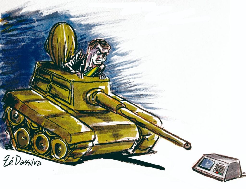 Bolsonaro volta à carga contra as urnas eletrônicas e vai dar uma trabalheira a Fachin - Flávio Chaves