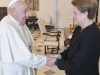 Dilma Rousseff visita o Papa Francisco no Vaticano