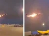 Avião da Air Canada retorna após explosões no motor logo após decolagem