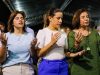 Raquel Lyra participa da missa em memória das vítimas do acidente no Santuário de Nossa Senhora da Conceição