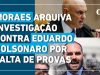 Eduardo Bolsonaro conseguiu dar uma “travada” no ministro Moraes